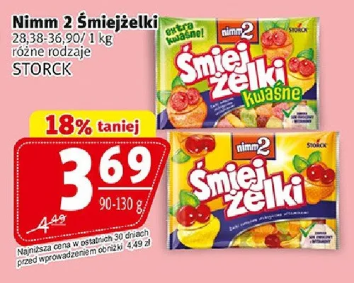 Nimm 2 Śmiejżelki promocja w Prim Market