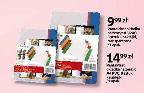 Okładka na zeszyt A4 PVC PantaPlast promocja w Empik