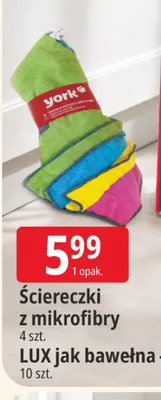 Ściereczki LUX jak bawełna York promocja w Leclerc