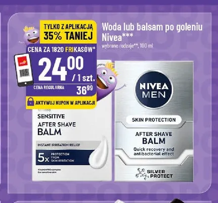 Balsam po goleniu Nivea Men Sensitive promocja w POLOmarket
