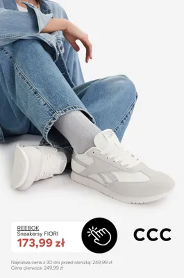 Sneakersy Reebok Fiori promocja w CCC