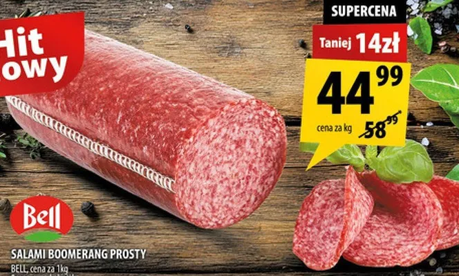 Salami Boomerang prosty promocja w Arhelan