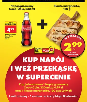 Napój gazowany Coca-Cola promocja w Biedronka