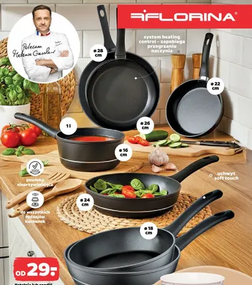 Patelnia aluminiowa deluxe ø 24 cm promocja w Netto