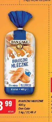 Bułeczki mleczne Dan Cake promocja w Chorten