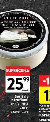 Ser Brie z truflami La Leyenda promocja w Intermarche