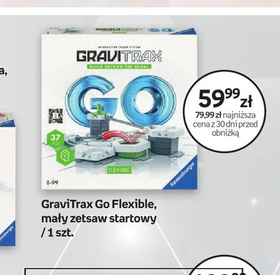 Mały zestaw startowy GraviTrax Go Flexible promocja w Empik