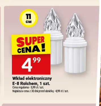 Wkład elektroniczny E-8 Rolchem promocja w Twój Market