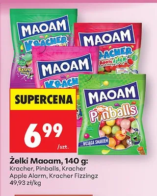 Żelki Maoam Kracher Fizzingz promocja w Biedronka