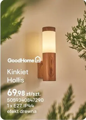 Kinkiet Hollis promocja w Castorama