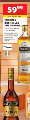 Whiskey Bushmills The Original promocja w Stokrotka