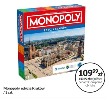 Gra Monopoly edycja Kraków promocja w Empik
