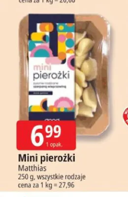 Mini pierożki Matthias promocja w Leclerc