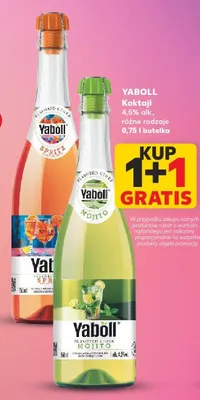 Koktajl Yaboll Mojito 4,5% alk. promocja w Kaufland