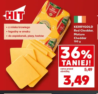 Ser Red Cheddar Kerrygold promocja w Kaufland