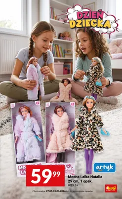 Modna Lalka Natalia 29cm promocja w Dzień Dziecka