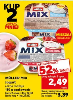 Jogurt różne rodzaje promocja w Kaufland