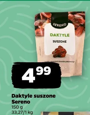 Daktyle suszone promocja w Netto