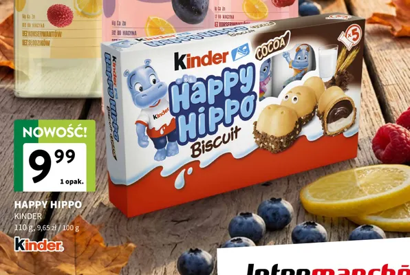 Happy Hippo Kinder promocja w Intermarche