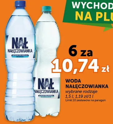 Woda mineralna Nałęczowianka promocja w Euro Sklep