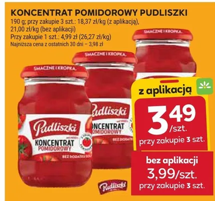 Koncentrat pomidorowy promocja w Stokrotka