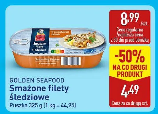Filety śledziowe promocja w Aldi