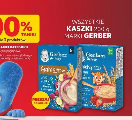 Kaszka Gerber Junior Crunchy bites promocja w Kaufland