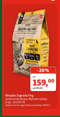 Sucha karma dla psa Wiejska Zagroda promocja w MAXI ZOO