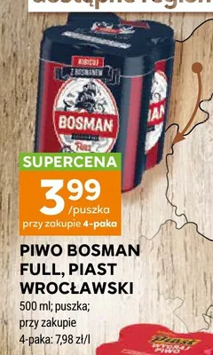 Piwo Piast Wrocławski promocja w Stokrotka