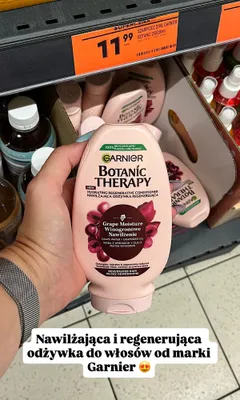Nawilżająca odżywka regenerująca Garnier Botanic Therapy Winogronowe Nawilżenie promocja w Biedronka