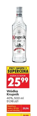 Wódka Krupnik promocja w Biedronka