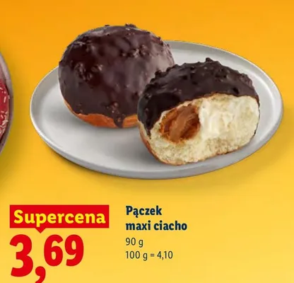 Pączek maxi ciacho promocja w Lidl