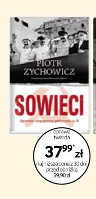 Książka Sowieci Piotr Zychowicz oprawa twarda promocja w Empik