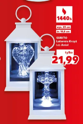 Latarnia Anioł Subito promocja w Kaufland
