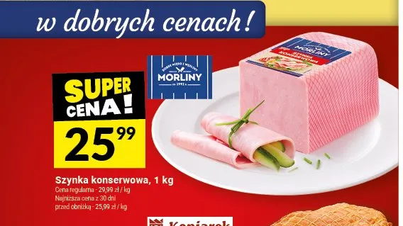 Szynka konserwowa Morliny promocja w Twój Market