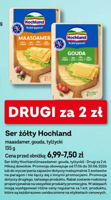 Ser żółty Tylżycki Hochland promocja w Żabka