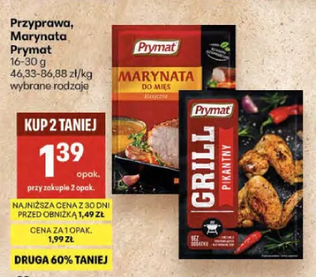 Przyprawa Marynata Prymat promocja w Delikatesy Centrum