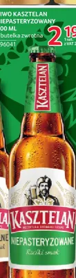 Piwo Kasztelan Niepasteryzowane promocja w Selgros