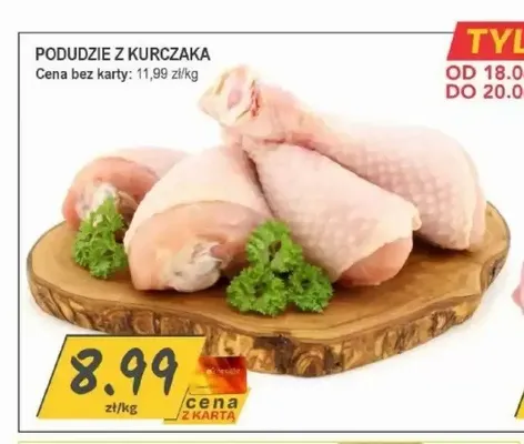 Podudzie z kurczaka promocja w Słoneczko