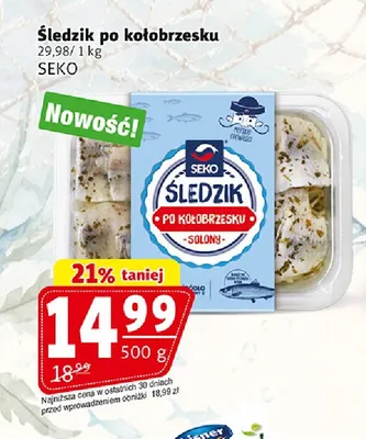 Śledzik po kołobrzesku Seko promocja w Prim Market
