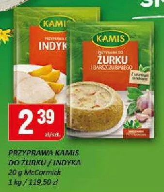 Przyprawa do zup Żurku, Indyka, Barszczu promocja w Chorten