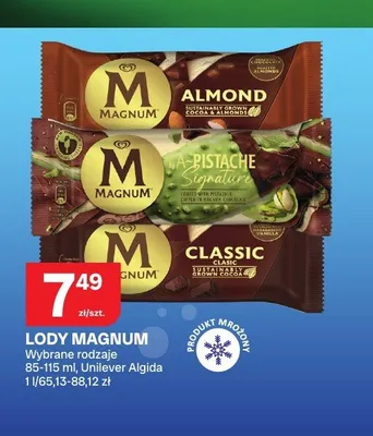 Lody Magnum Classic promocja w Chorten
