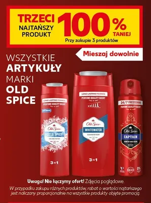 Dezodorant w sprayu Old Spice Captain promocja w Kaufland