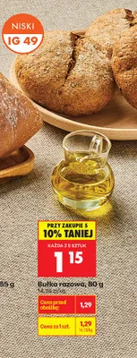 Bułka razowa promocja w Biedronka