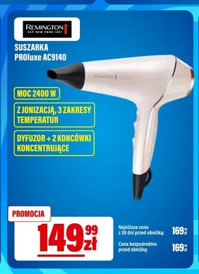 Suszarka Remington ProLuxe AC9140 promocja w RTV EURO AGD