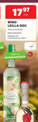 Wino Leilla DOC promocja w Stokrotka