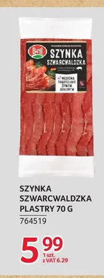 Szynka szwarcwaldzka plastry Bell promocja w Selgros