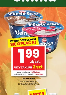 Deser Belriso czekolada promocja w emma MARKET