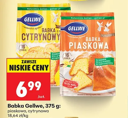 Mieszanka do wypieku - babka cytrynowa promocja w Biedronka