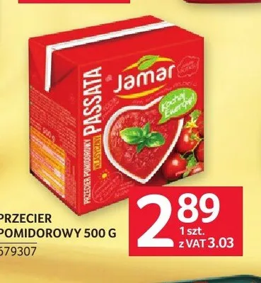 Przecier pomidorowy Jamar promocja w Selgros